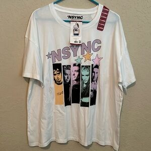NEW XL *NSYNC tee shirt T-shirt NSYNC NWT TOP